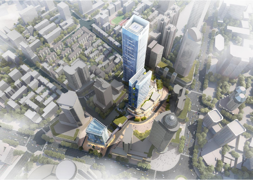 日立电梯中标香港置地南京金陵中环项目相关图片