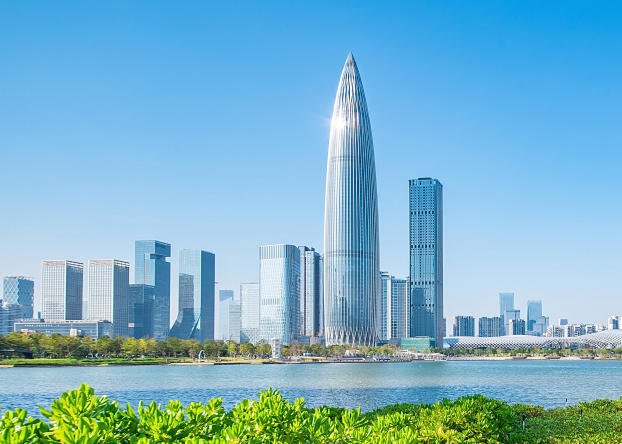 日立电梯助力深圳湾畔第一高楼中国华润大厦相关图片