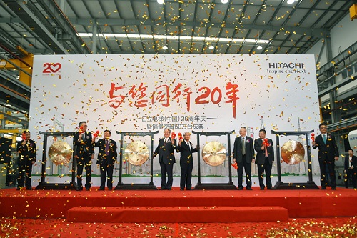 日立电梯(中国)成立20周年 销量突破50万台相关图片